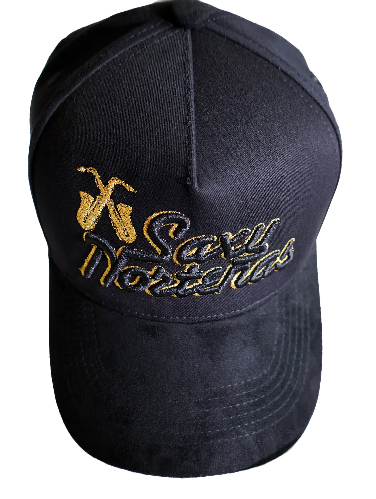 Black Saxy Nortenas Hat Suede Brim